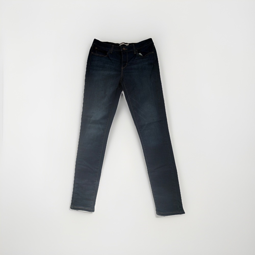 Levi's Jeans Women's Size 31x30 Super Skinny Blue Stretch Zip Fly